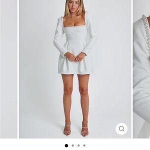 Odd Muse White Pearl Dress